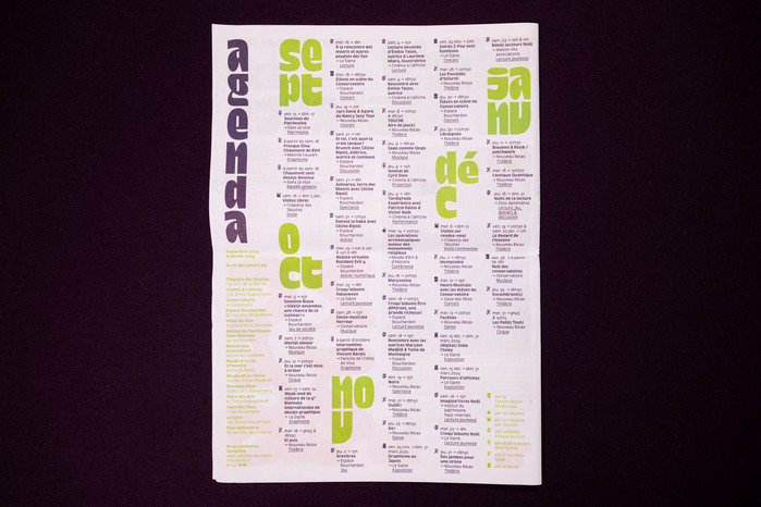 The Saisons Culturelles newspaper