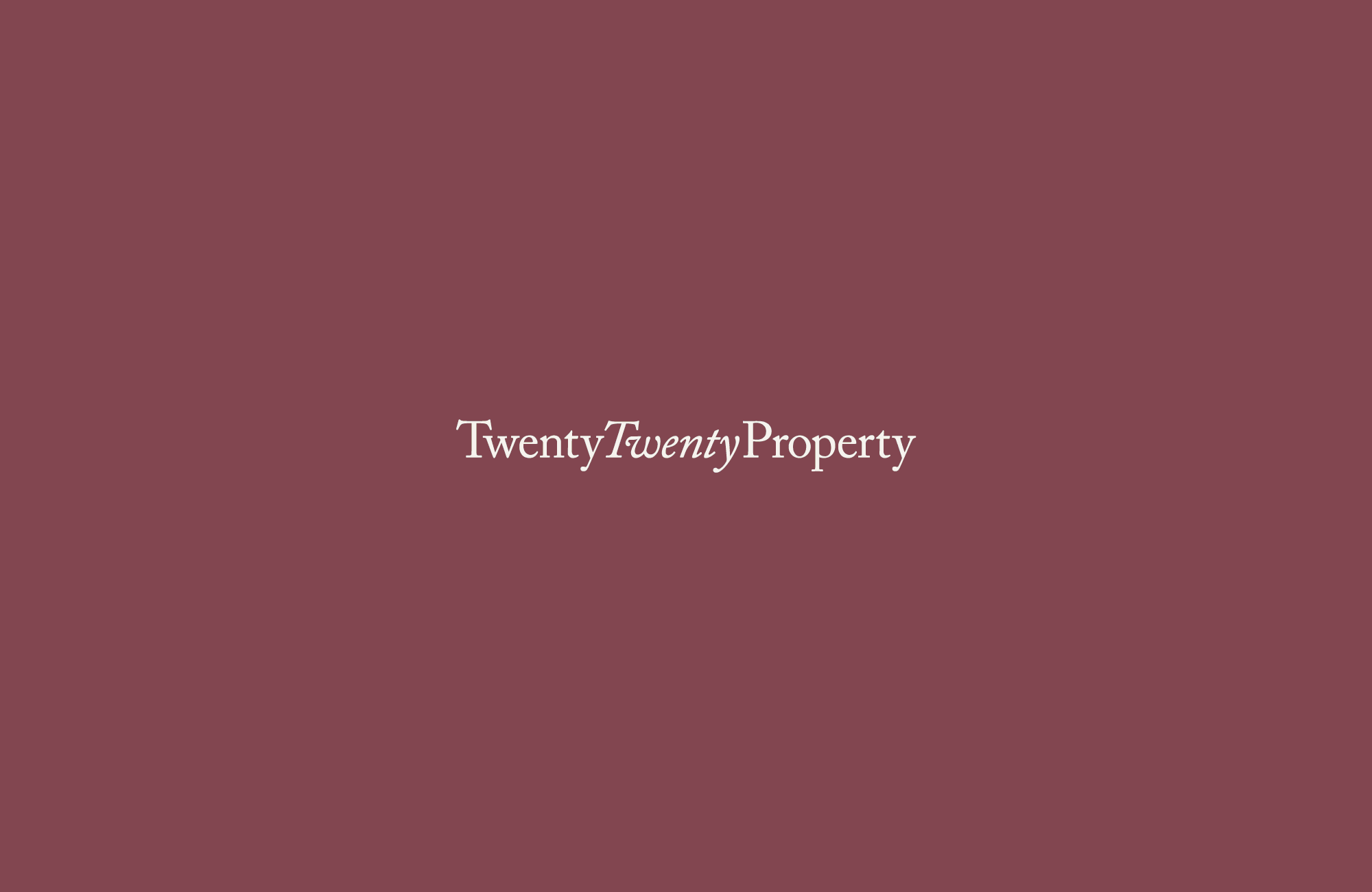 Twenty Twenty Property&nbsp;&nbsp; 1