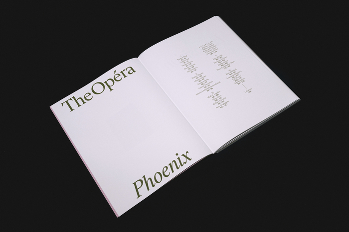 The Opéra magazine, issue XI, “Phoenix” 5