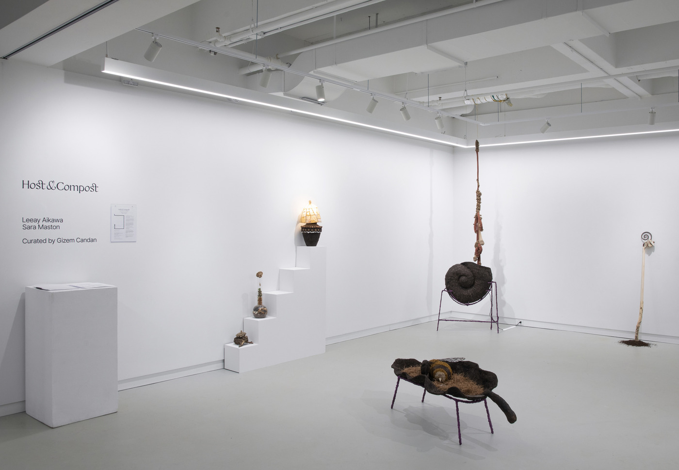 Host & Compost art exhibition - Fonts In Use