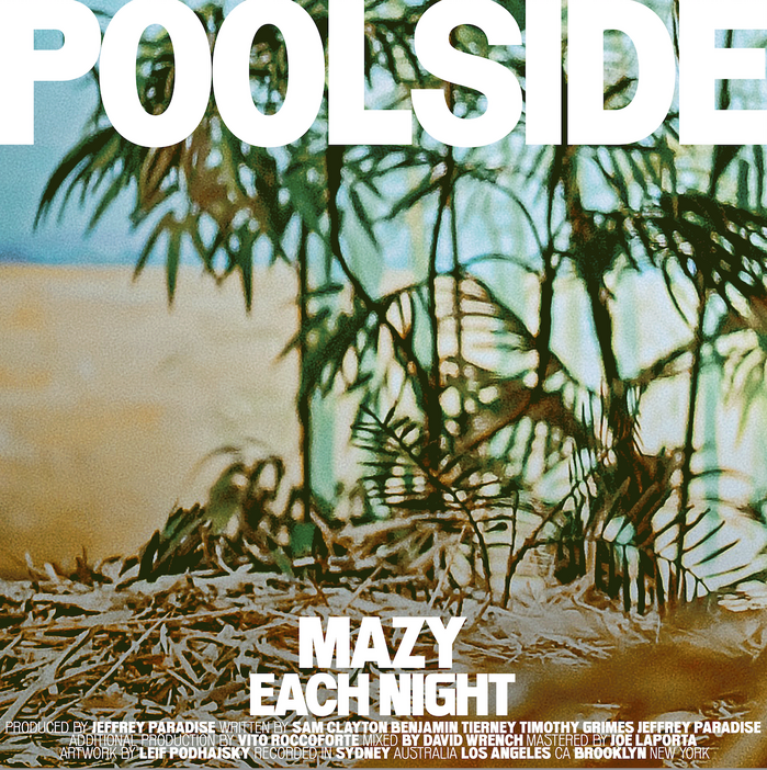 Poolside – Blame It All on Love album art, single covers, merchandise 10