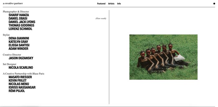 A Creative Partner website 6