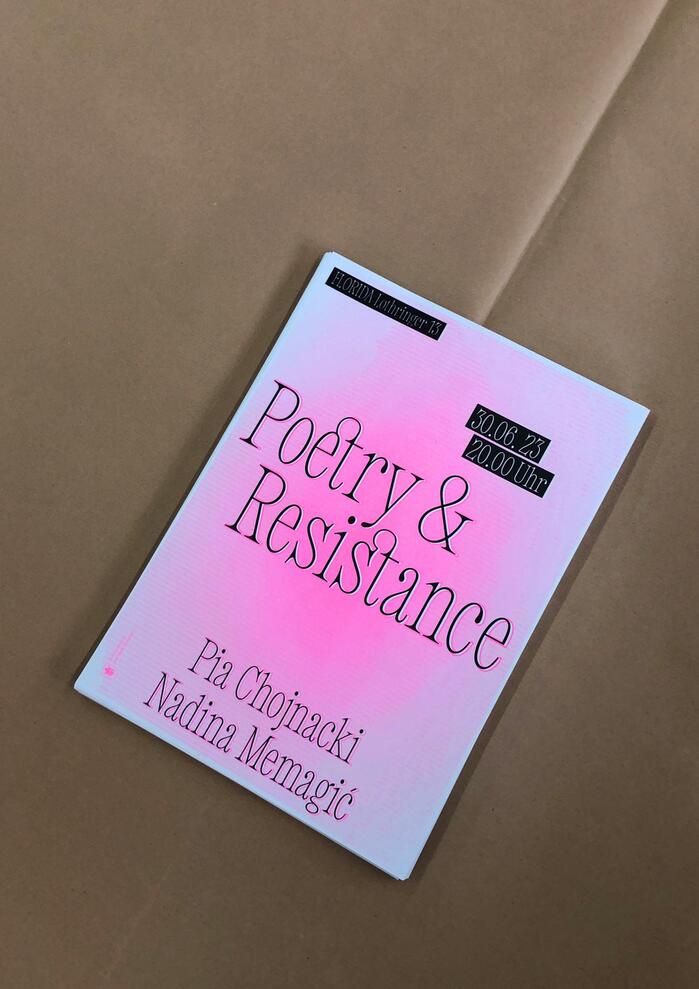 Poetry &amp; Resistance at FLORIDA 1