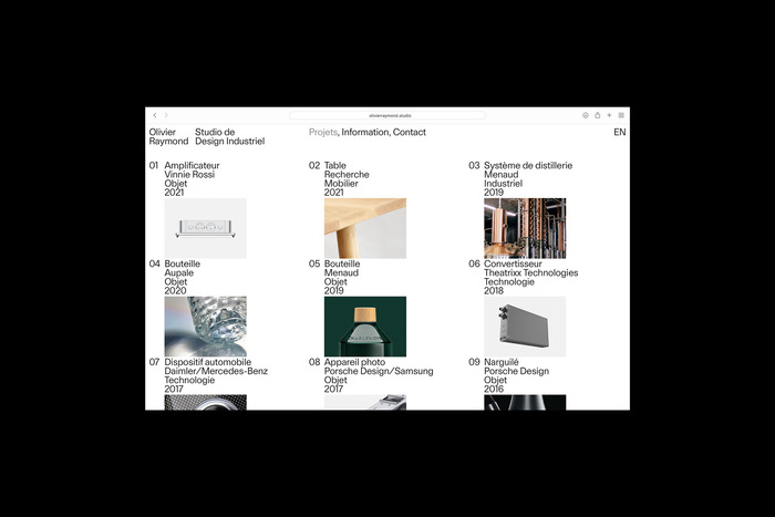 Olivier Raymond identity and website 4