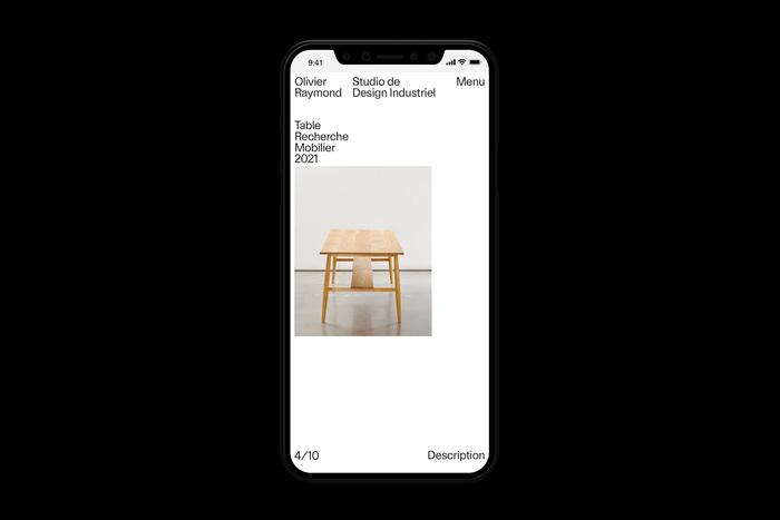 Olivier Raymond identity and website 7