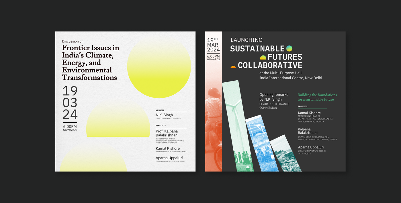 Sustainable Futures Collaborative - Fonts In Use