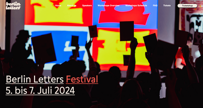 Berlin Letters Festival 2024 1