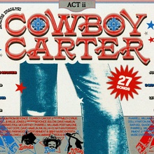 Beyoncé – <cite>Cowboy Carter</cite> album release poster