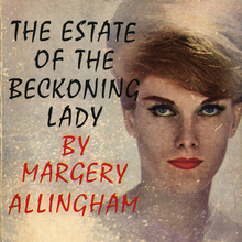 <cite>The Estate of the Beckoning Lady</cite> by Margery Allingham (<span>Macfadden Books, 1962)</span>