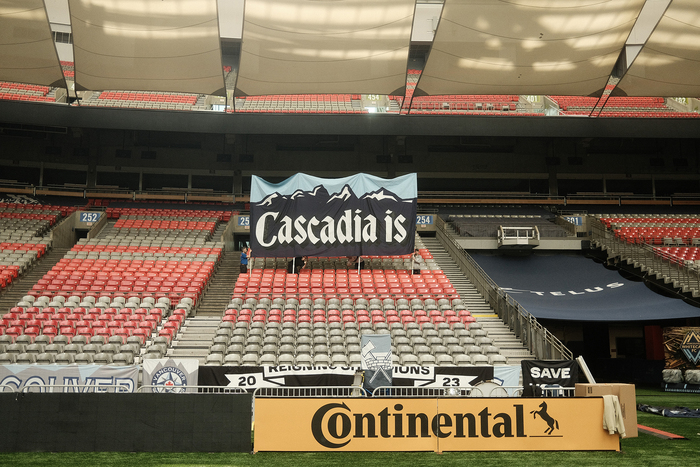 Tifo practice session at BC Place ahead of the game