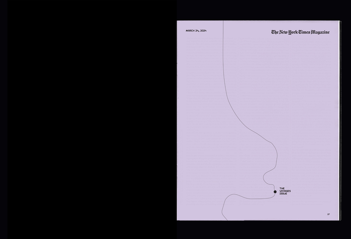 The New York Times Magazine, “The Voyages” issue 2024 2