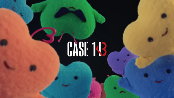 The lead single, “Case 143”, also uses the same font, Aeternus Bold, with police line-style customizations for the text “Case”, and the addition of a heart shape in “143”.
