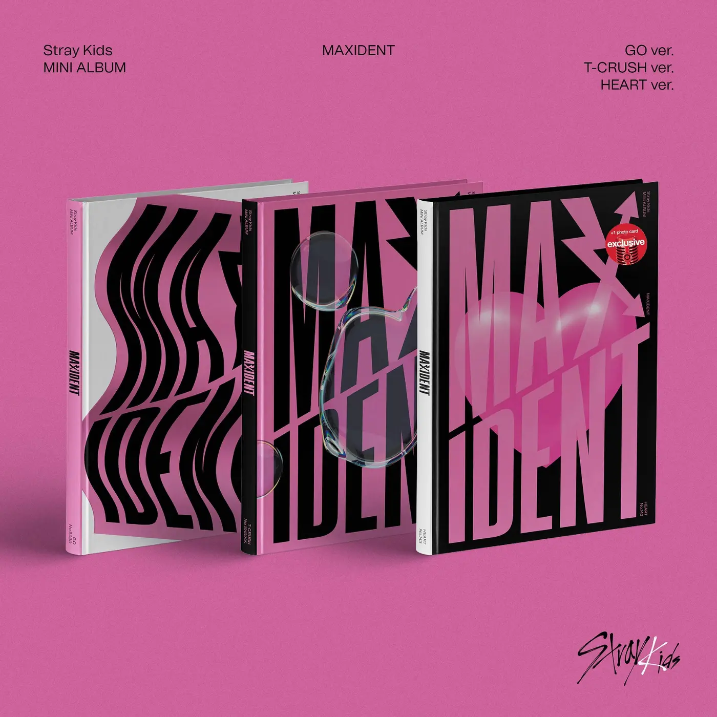 Stray Kids – Maxident album art and “Case 143” single cover