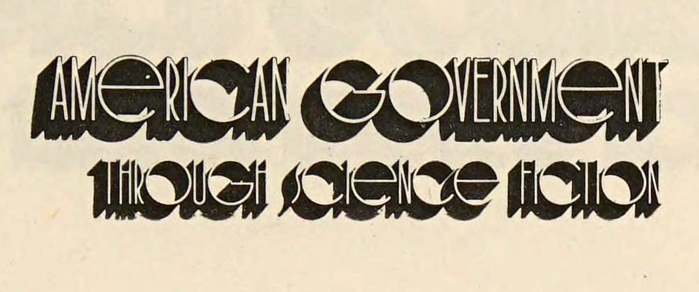 Detail from the half-title page with a monochromatic setting
