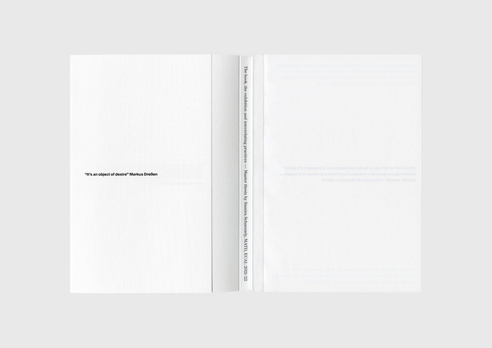 The book, the exhibition and interrelating practices 6
