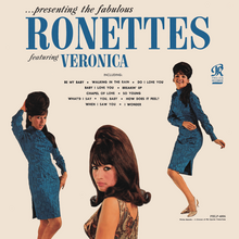 <span>The Ronettes – </span><cite>Presenting the Fabulous Ronettes featuring Veronica</cite> album art