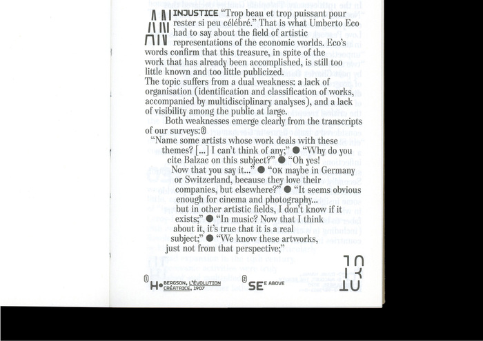 Affranchissement – Acting for the advancement of Art faber 10