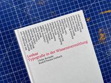 <cite>Lesbar – Typografie in der Wissensvermittlung</cite>