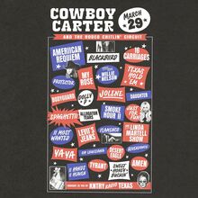 Beyoncé – <cite>Cowboy Carter</cite> flyer