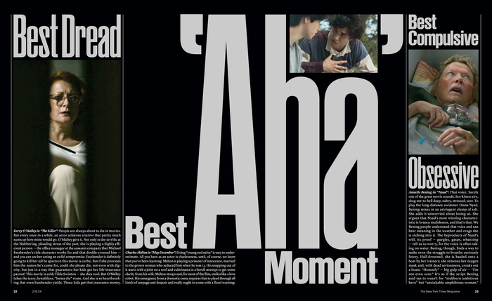 The New York Times Magazine, “Great Performers” issue 2024 6