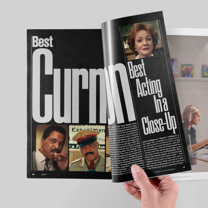 The New York Times Magazine, “Great Performers” issue 2024 8