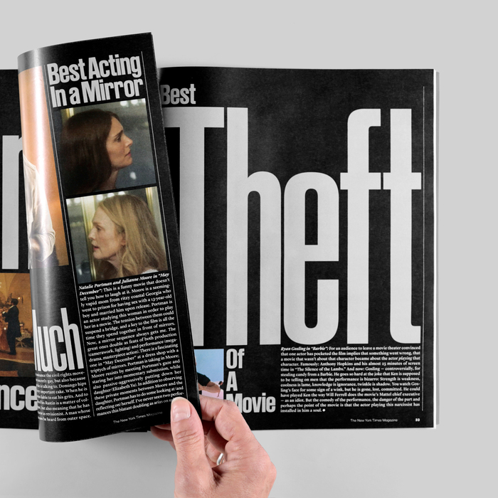 The New York Times Magazine, “Great Performers” issue 2024 5