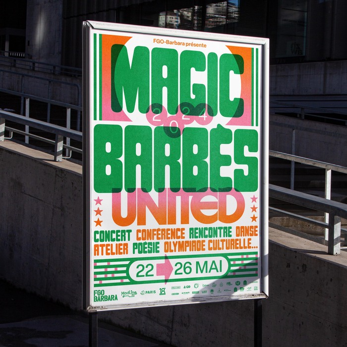 Festival Magic Barbès 2024 poster 2