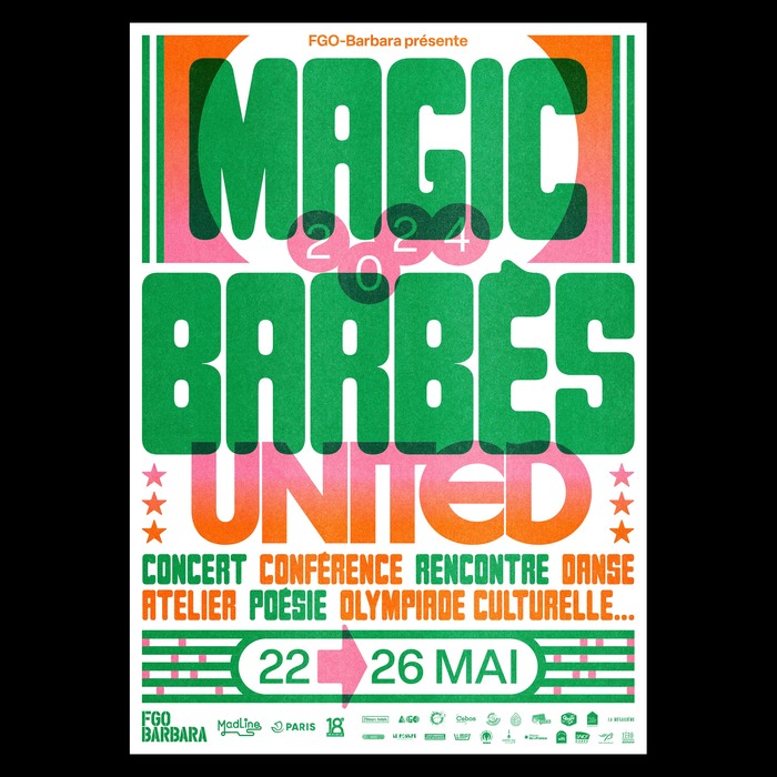 Festival Magic Barbès 2024 poster 1