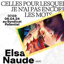 Elsa Naude – <cite>Celles pour lesquelles je n’ai pas encore les mots</cite>