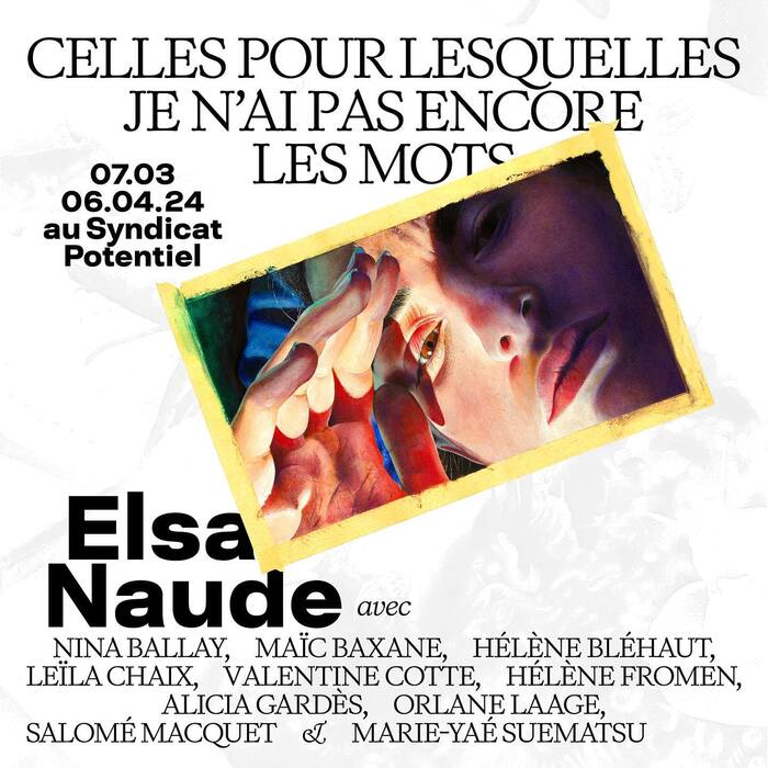 Elsa Naude – Celles pour lesquelles je n’ai pas encore les mots 1