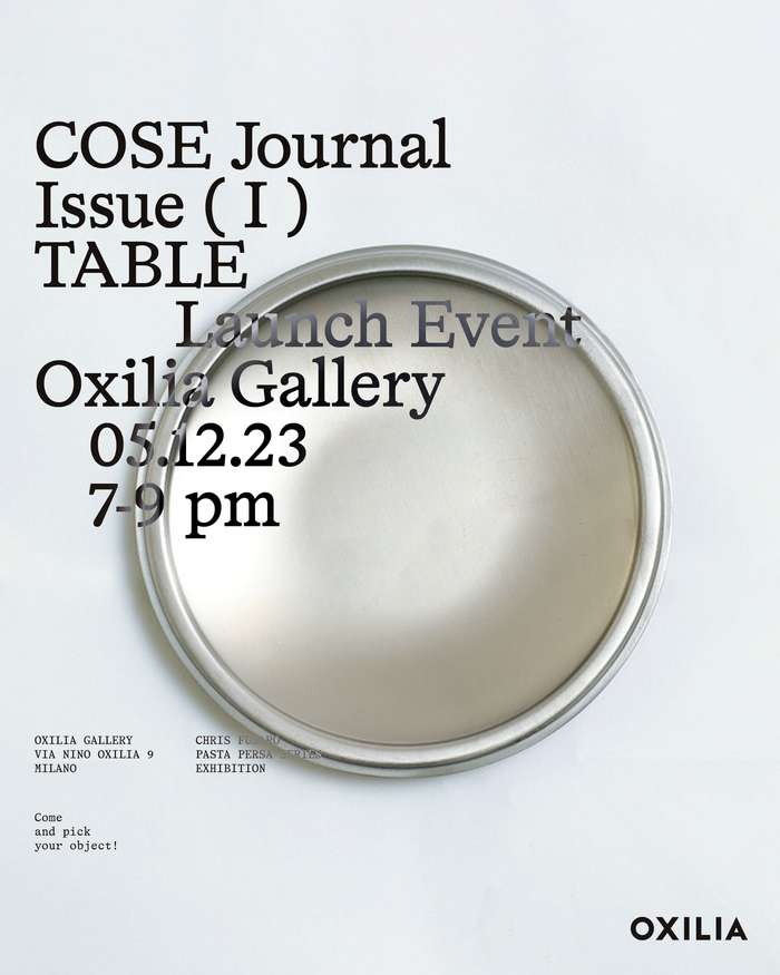 COSE, issue 1, “TABLE” 5
