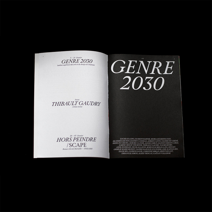 Peinture magazine n°0, “La Peinture en Jeu” 3