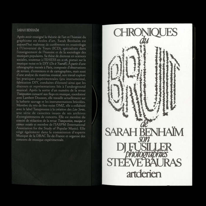 Chroniques du Bruit by Sarah Benhaïm 2