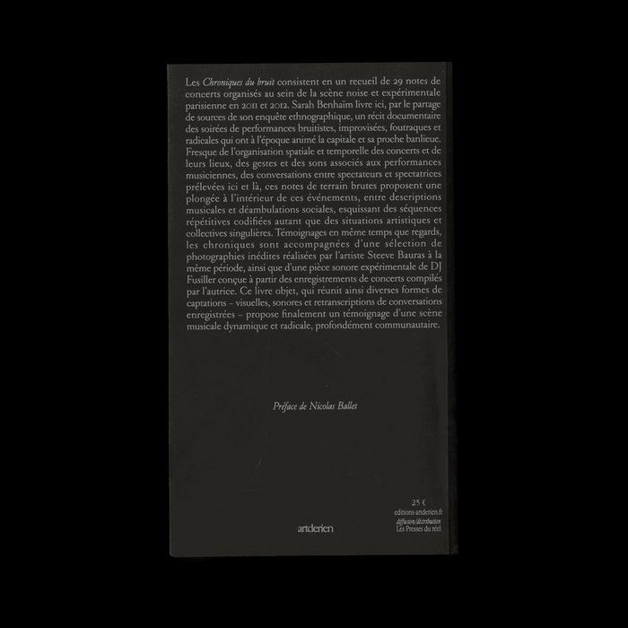 Chroniques du Bruit by Sarah Benhaïm 9
