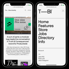 The Brand Identity website