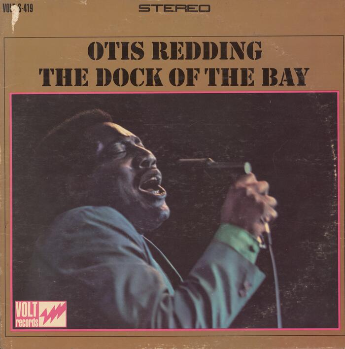 Otis Redding – The Dock of the Bay album art