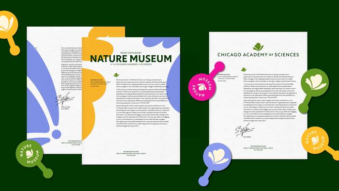 Nature Museum visual identity 21