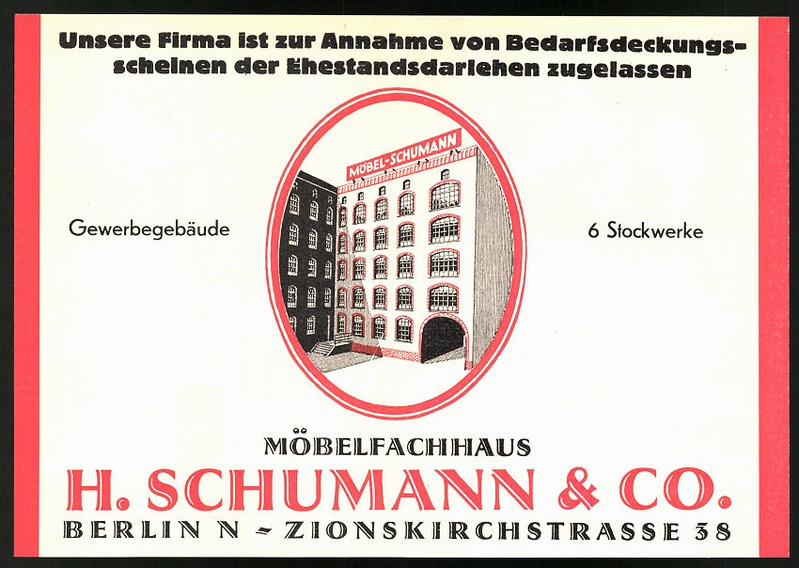 H. Schumann & Co. letterhead