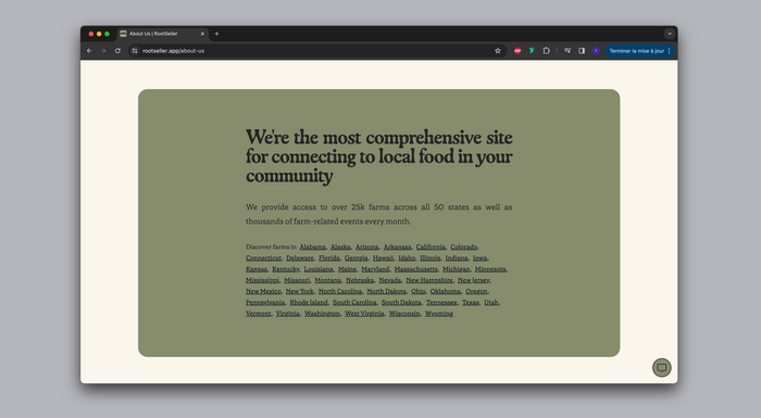 RootSeller website 3