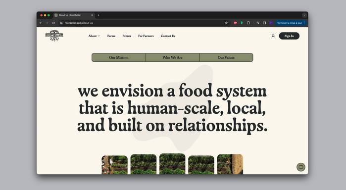 RootSeller website 4