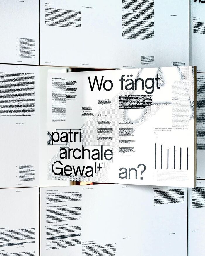 Patriarchat mit Todesfolge installation and publication 2