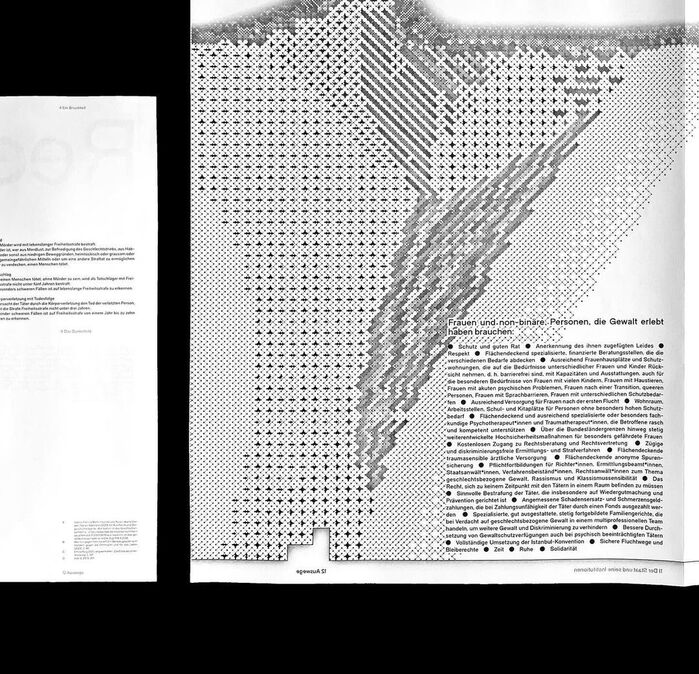 Patriarchat mit Todesfolge installation and publication 7