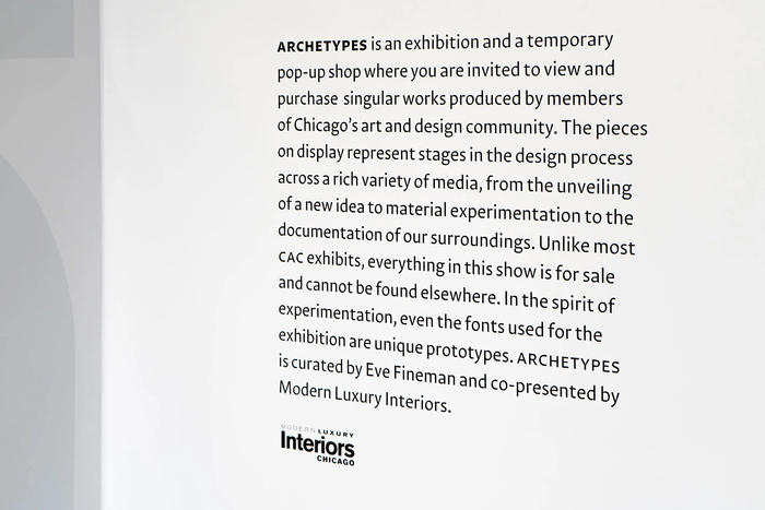 Archetypes exhibition at Chicago Architecture Center 3