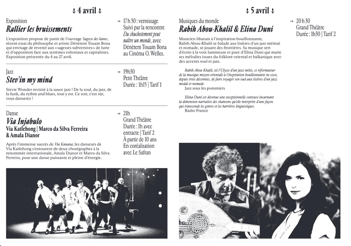Spread from the 2024 festival program