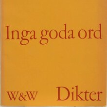 <cite>Inga goda ord</cite> by Mona Kalin