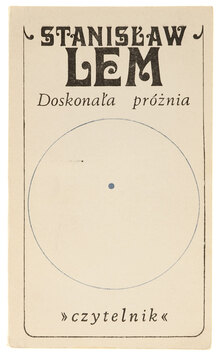 <cite>Doskonała próżnia</cite> by Stanisław Lem (Czytelnik)