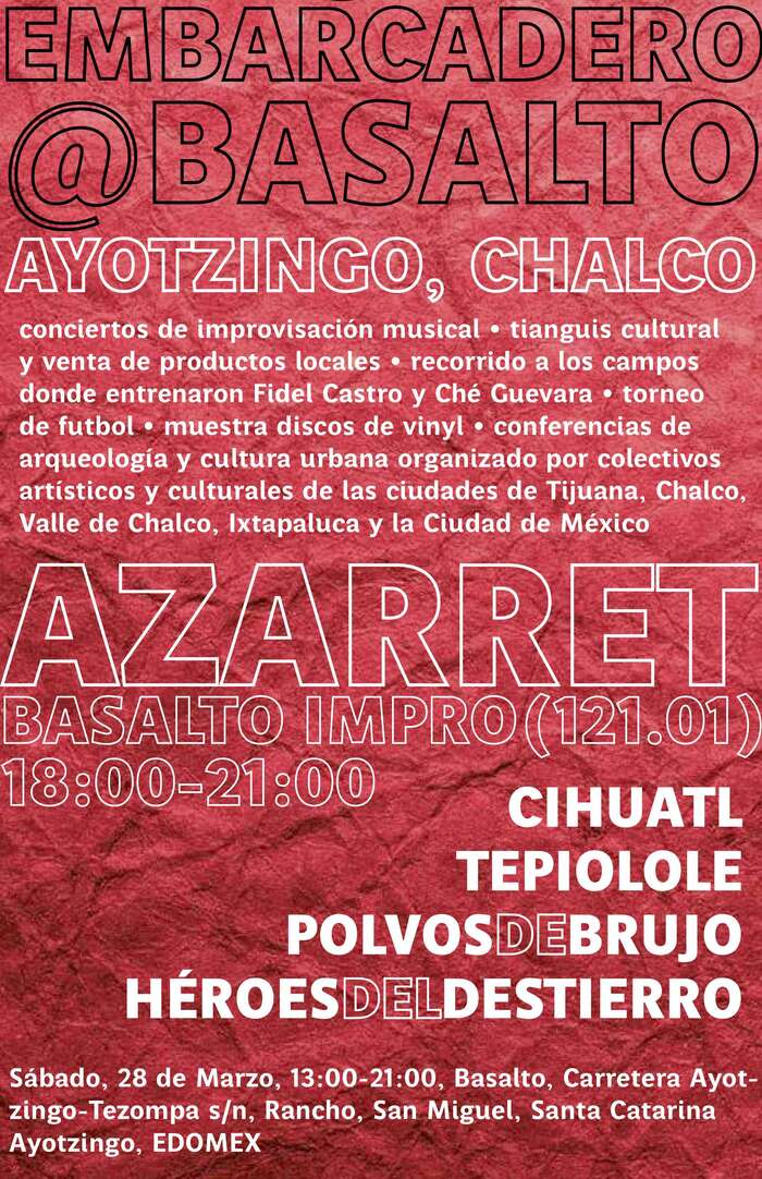 Azarret Montrose Impro Sessions  posters 4