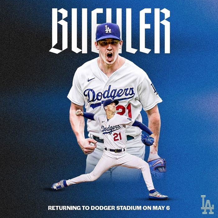 All-caps  and  for Walker Buehler