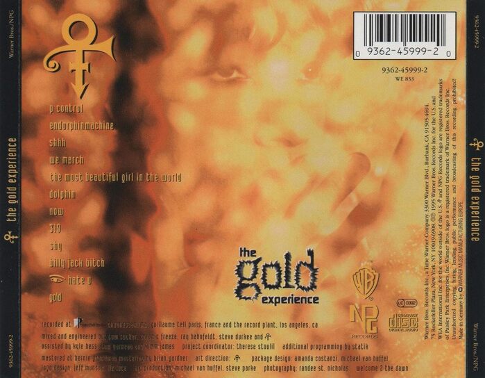Prince – The Gold Experience album cover 2