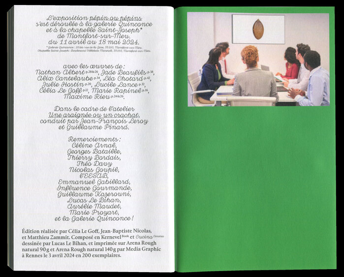 Pépin ou pépins booklet and exhibition guide 6